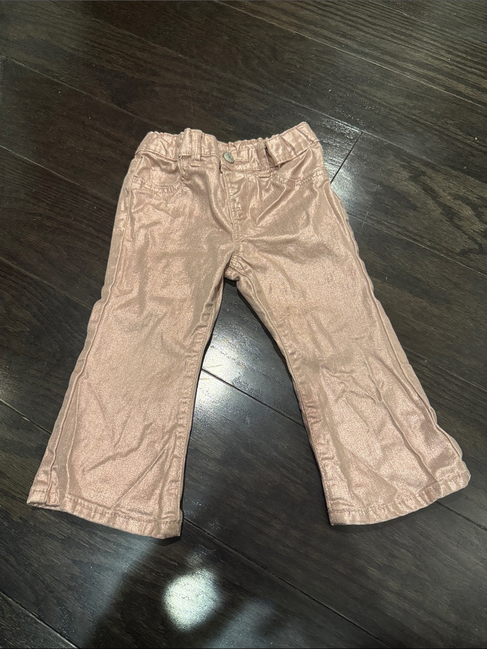 OshKosh B'gosh Metallic Rose Flared Kids Pants